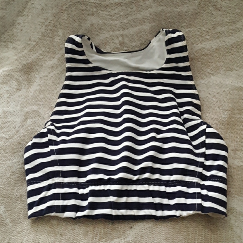 J.Crew high neck sports bra small